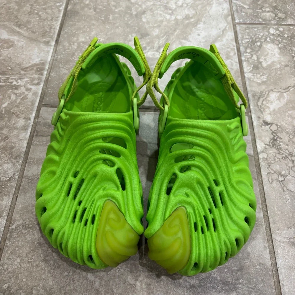 Crocs Pollex Clog Salehe Bembury Crocodile Green Mens 6 Womens 8 207393-3OT